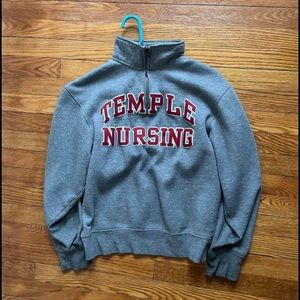Temple University Nursing Quarter Zip